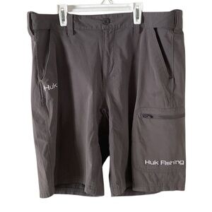 Huk Fishing Next Level Quick Drying Performance Shorts XL